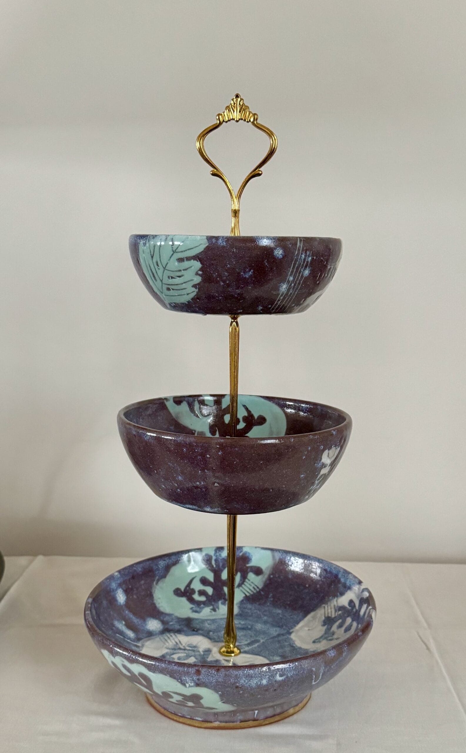 Présentoir en céramique de l'Atelier C.